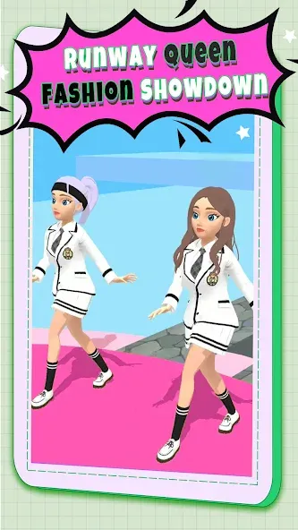 Fashion Battle - Catwalk Queen [МОД Бесконечные монеты] APK Android Screenshot 5