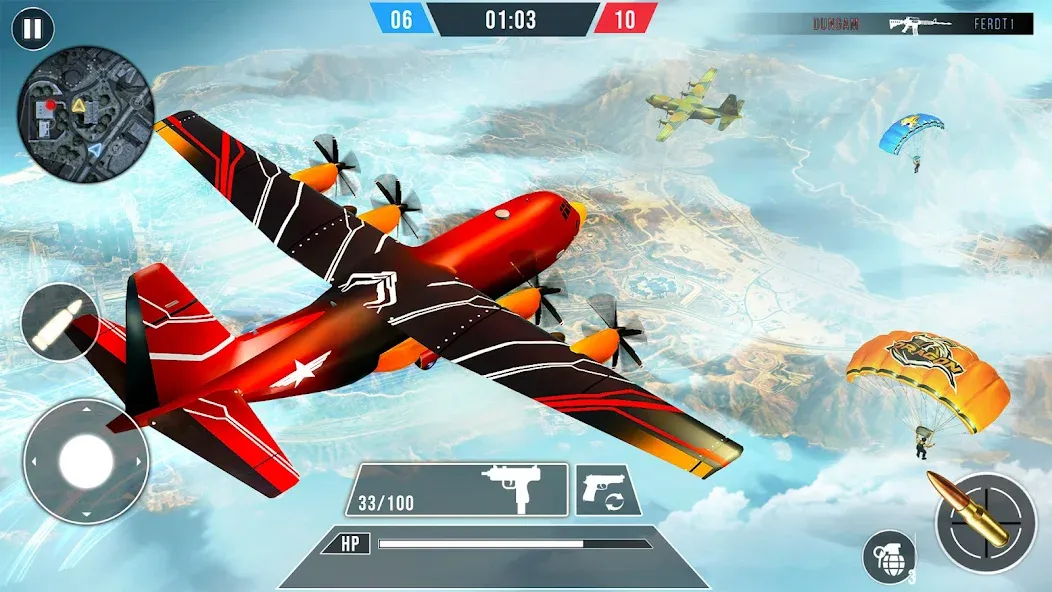 FPS Commando Terrorist Strike (ФПС Коммандос Террористический Удар) [МОД Premium] APK Android Screenshot 1