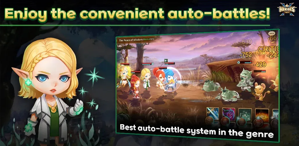 X Heroes: NFT War (Икс Хероес) [МОД Много денег] APK Android Screenshot 4