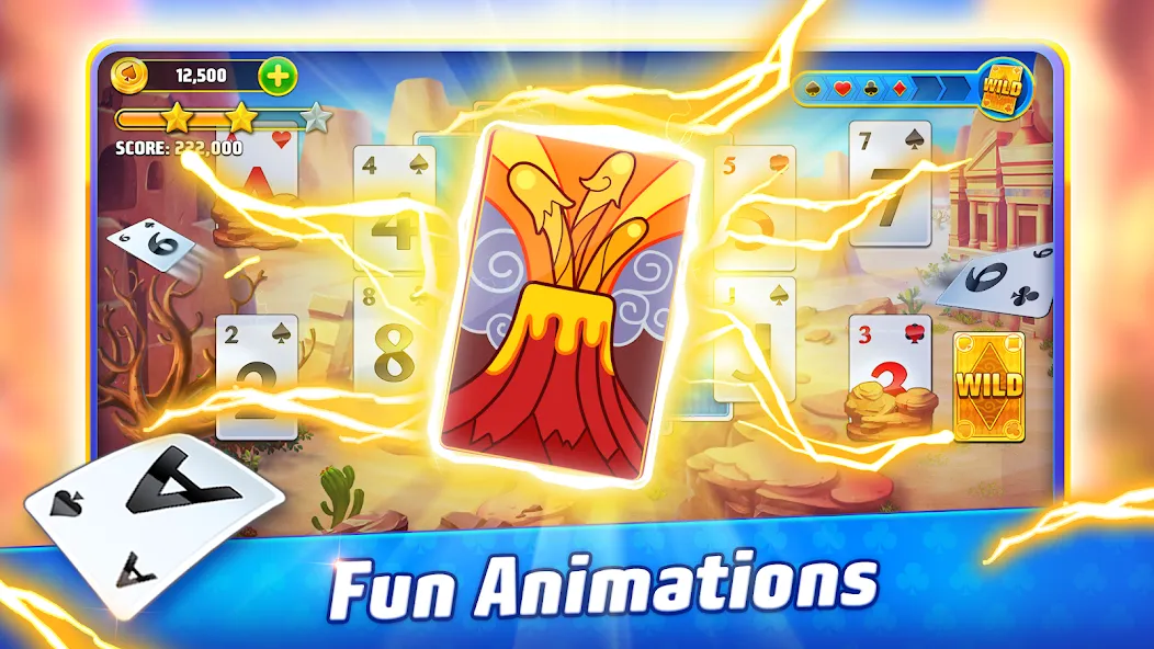 Solitaire TriPeaks Journey (Солитер ТриПикс Джорни) [МОД Все открыто] APK Android Screenshot 2