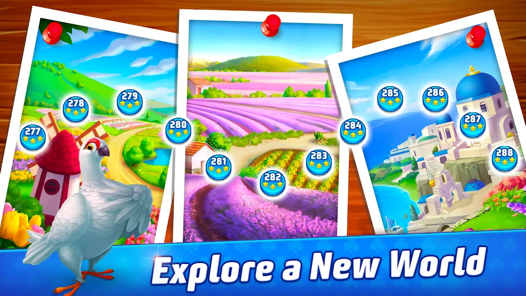 Solitaire TriPeaks Journey (Солитер ТриПикс Джорни) [МОД Все открыто] APK Android Screenshot 4
