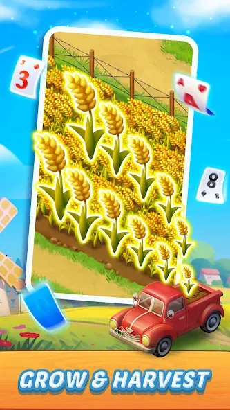 Solitaire Farm Adventure (Солитер) [МОД Все открыто] APK Android Screenshot 5