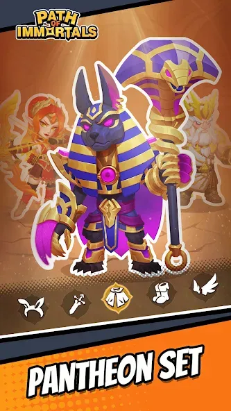 Path of Immortals: Survivor (Паф оф Имморталс) [МОД Mega Pack] APK Android Screenshot 2
