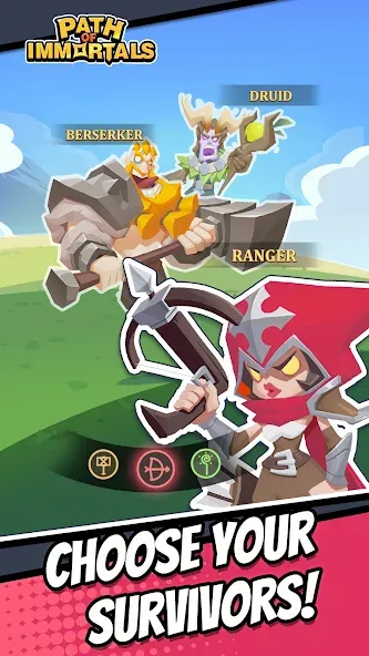 Path of Immortals: Survivor (Паф оф Имморталс) [МОД Mega Pack] APK Android Screenshot 3