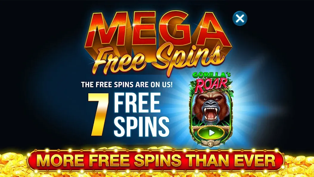 Ape Slots: Vegas Casino Deluxe [МОД Все открыто] APK Android Screenshot 3
