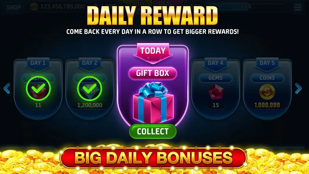 Ape Slots: Vegas Casino Deluxe [МОД Все открыто] APK Android Screenshot 5