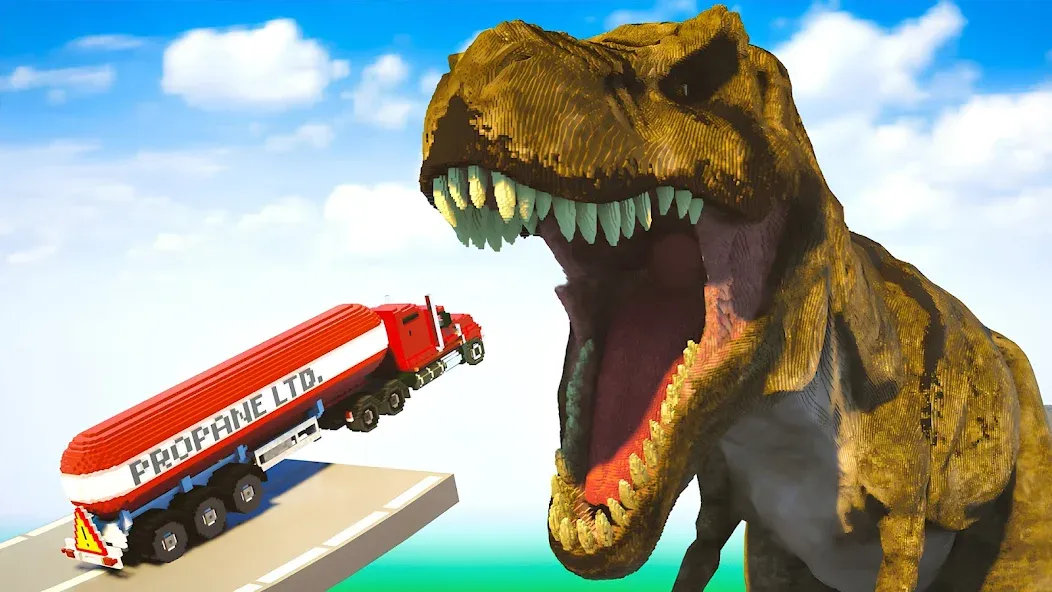 Stunt Car Crash (Стант Кар Краш) [МОД Бесконечные монеты] APK Android Screenshot 1