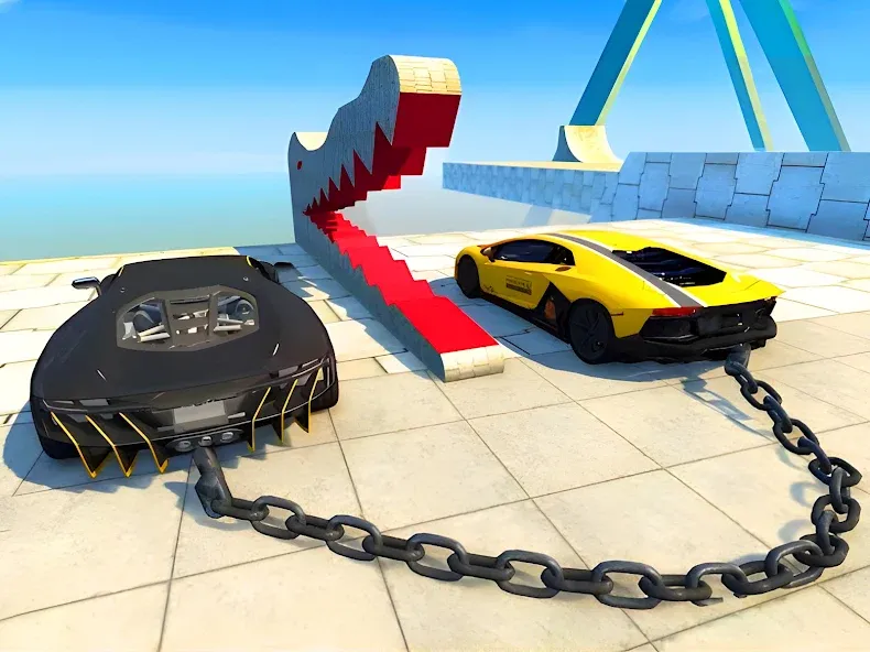 Stunt Car Crash (Стант Кар Краш) [МОД Бесконечные монеты] APK Android Screenshot 5