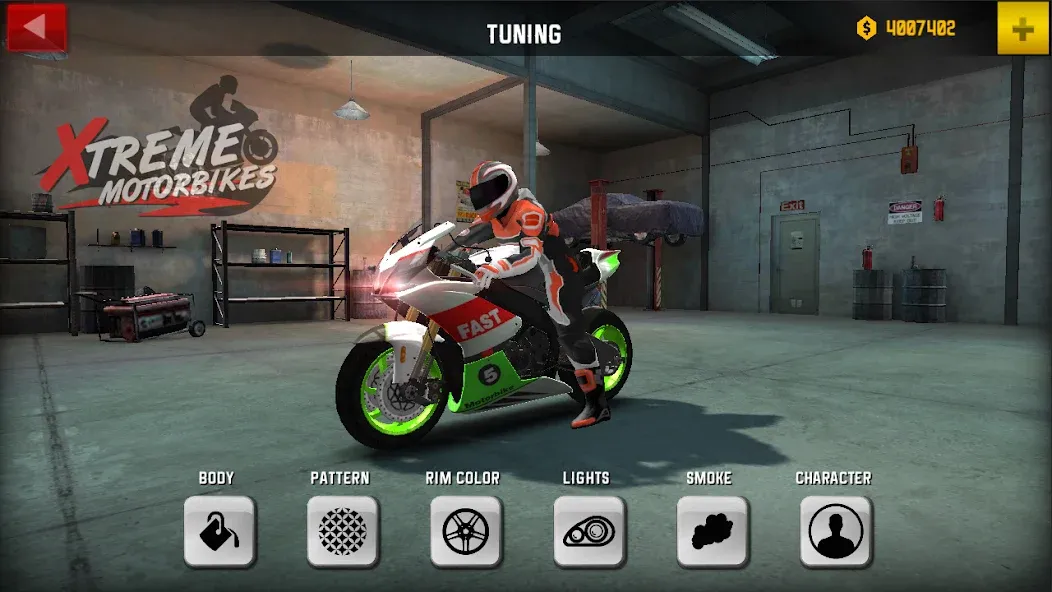 Xtreme Motorbikes (Экстрим моторбайкс) [МОД Бесконечные монеты] APK Android Screenshot 1