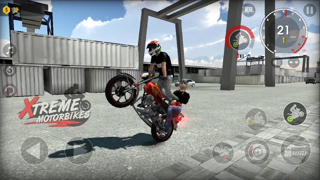 Xtreme Motorbikes (Экстрим моторбайкс) [МОД Бесконечные монеты] APK Android Screenshot 3