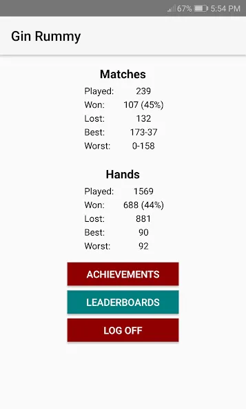 Gin Rummy (Джин Рамми) [МОД Mega Pack] APK Android Screenshot 4