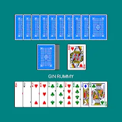 Gin Rummy (Джин Рамми) [МОД Mega Pack] APK Android