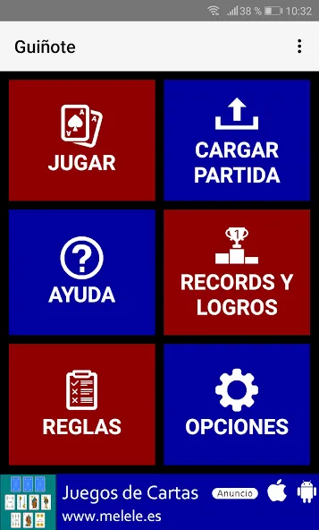 Guiñote [МОД Unlocked] APK Android Screenshot 1