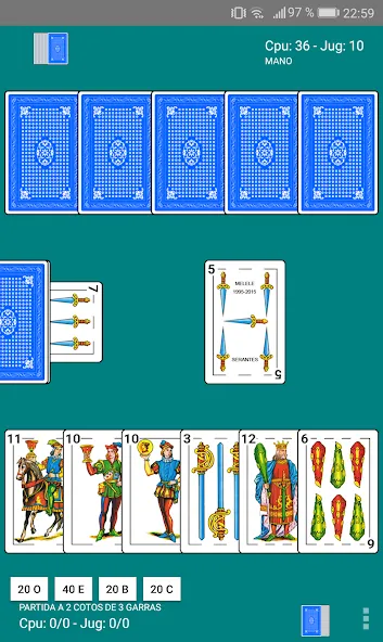 Guiñote [МОД Unlocked] APK Android Screenshot 2