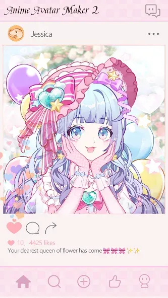 Anime Avatar Maker 2 (Аниме Аватар Мейкер 2) [МОД Много денег] APK Android Screenshot 4