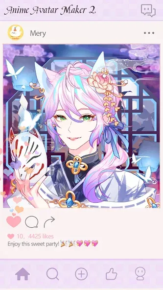 Anime Avatar Maker 2 (Аниме Аватар Мейкер 2) [МОД Много денег] APK Android Screenshot 5