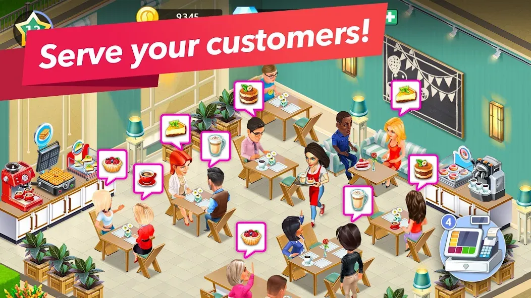 My Cafe — Restaurant Game [МОД Меню] APK Android Screenshot 3