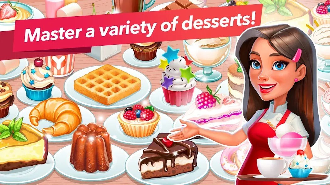 My Cafe — Restaurant Game [МОД Меню] APK Android Screenshot 5