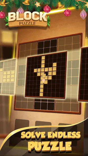 Wood Block Puzzle - Wood crush (Вуд Блок Пазл) [МОД Premium] APK Android Screenshot 3