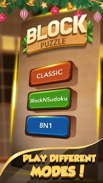 Wood Block Puzzle - Wood crush (Вуд Блок Пазл) [МОД Premium] APK Android Screenshot 4