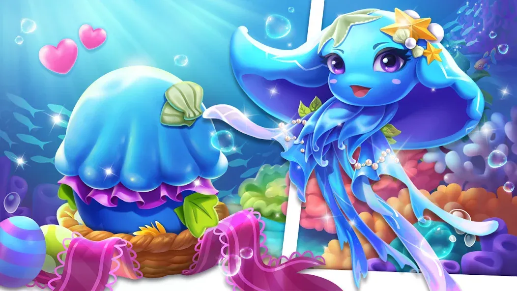 Merge Seatopia:Merge 3 Puzzles [МОД Меню] APK Android Screenshot 1