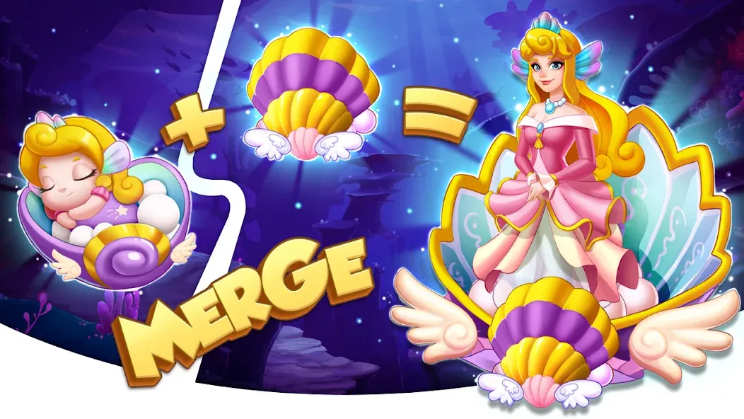 Merge Seatopia:Merge 3 Puzzles [МОД Меню] APK Android Screenshot 5