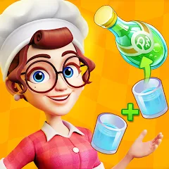 Merge Cooking:Theme Restaurant [МОД Premium] APK Android