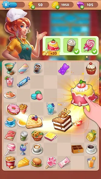 Grand Inn Story (Мердж Лав) [МОД Много денег] APK Android Screenshot 2