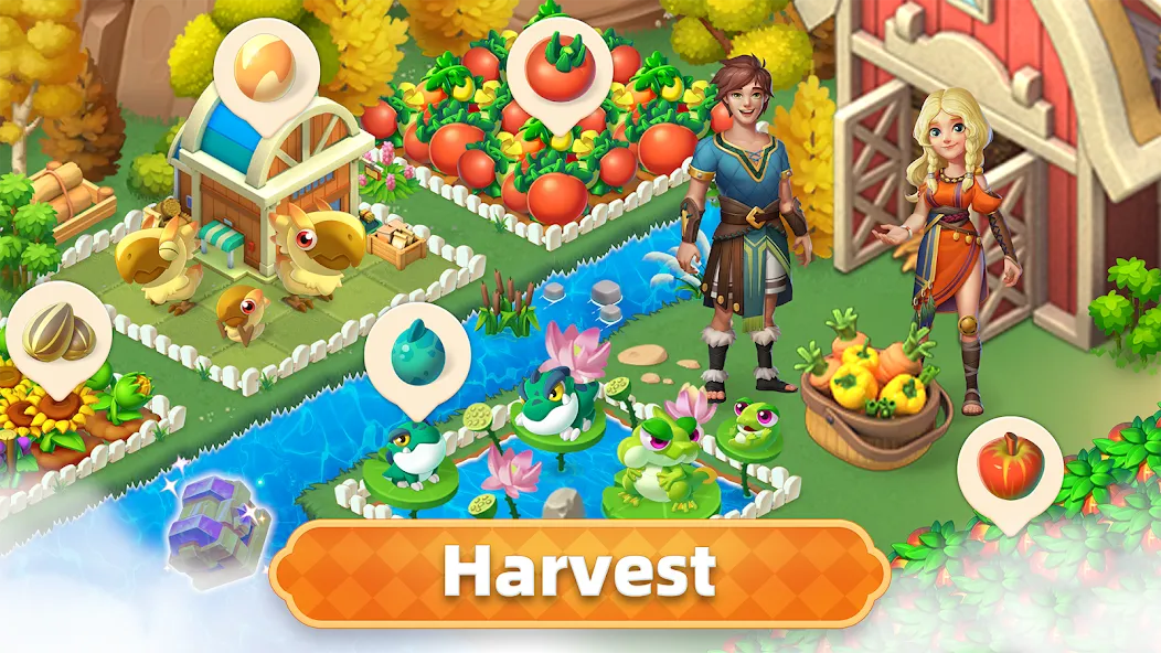 Merge Legends: Dragon Island (Мердж Легендс) [МОД Mega Pack] APK Android Screenshot 4