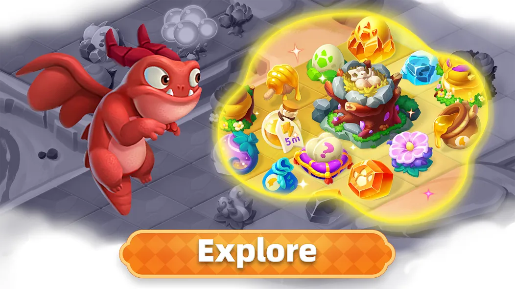 Merge Legends: Dragon Island (Мердж Легендс) [МОД Mega Pack] APK Android Screenshot 5