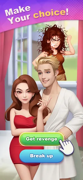 Merge Lover: Story & Makeover (Мердж Ловер) [МОД Все открыто] APK Android Screenshot 1