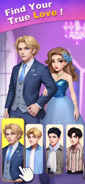 Merge Lover: Story & Makeover (Мердж Ловер) [МОД Все открыто] APK Android Screenshot 3