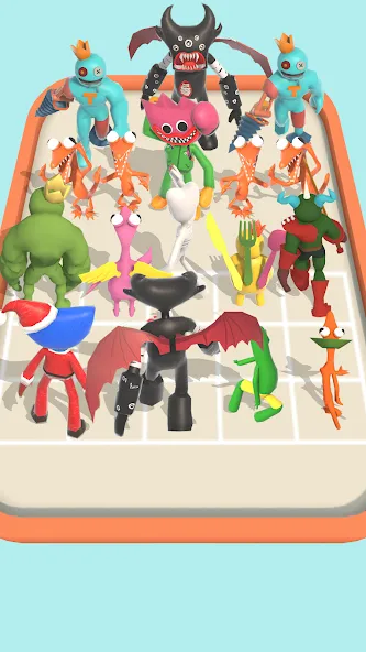 Merge Monster Squad (Мердж Рейнбоу) [МОД Unlocked] APK Android Screenshot 5