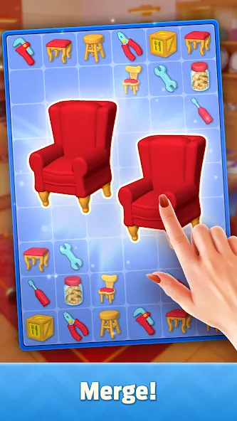 Mergedom: Home Design (Мергедом) [МОД Меню] APK Android Screenshot 3