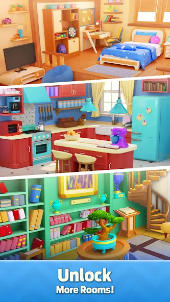Mergedom: Home Design (Мергедом) [МОД Меню] APK Android Screenshot 5
