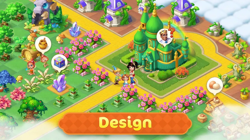 Merge Fables® (Мрдж Фэйблс) [МОД Много денег] APK Android Screenshot 1