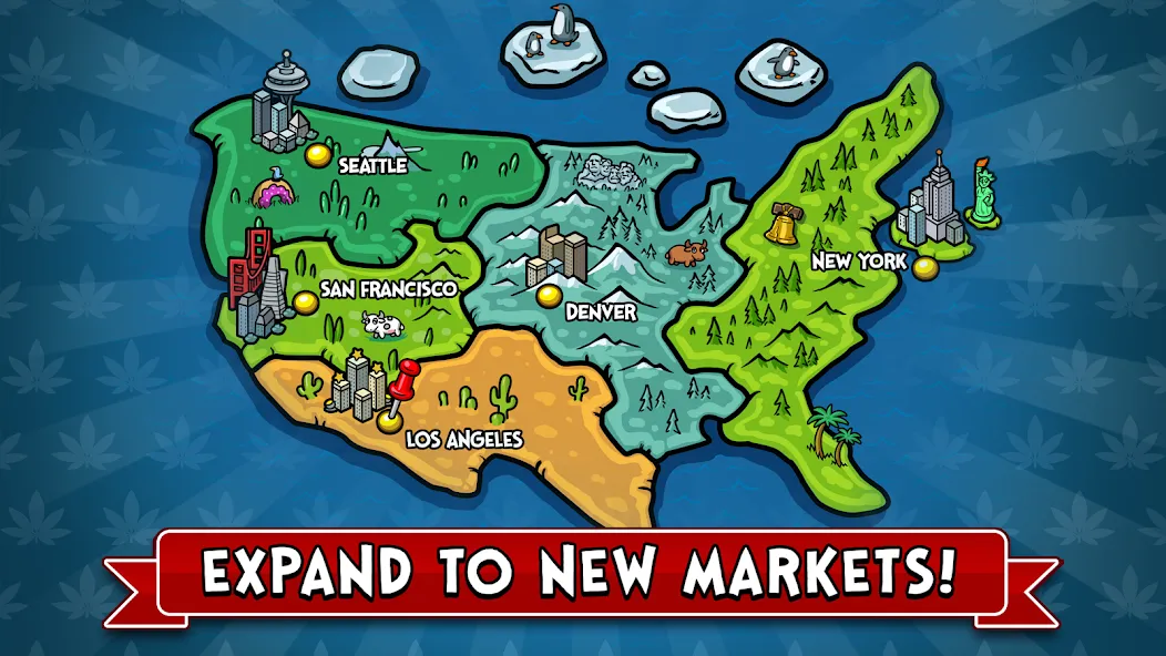 Weed Inc: Idle Tycoon (Уид Инк) [МОД Все открыто] APK Android Screenshot 5