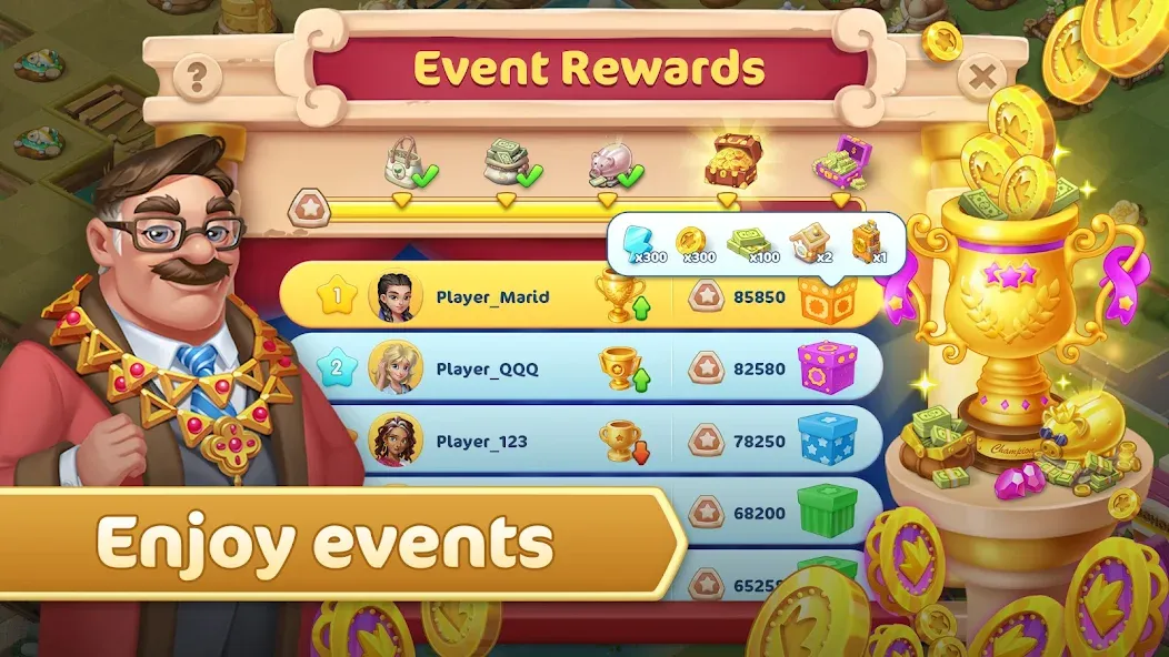 Merge County® (Мердж Каунти) [МОД Premium] APK Android Screenshot 5