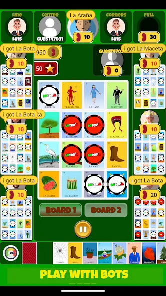 Loteria Mexicana Game [МОД Mega Pack] APK Android Screenshot 1