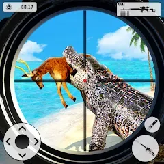 Crocodile Hunting Animal Games (Крокодил Охота Игры с животными) [МОД Много денег] APK Android