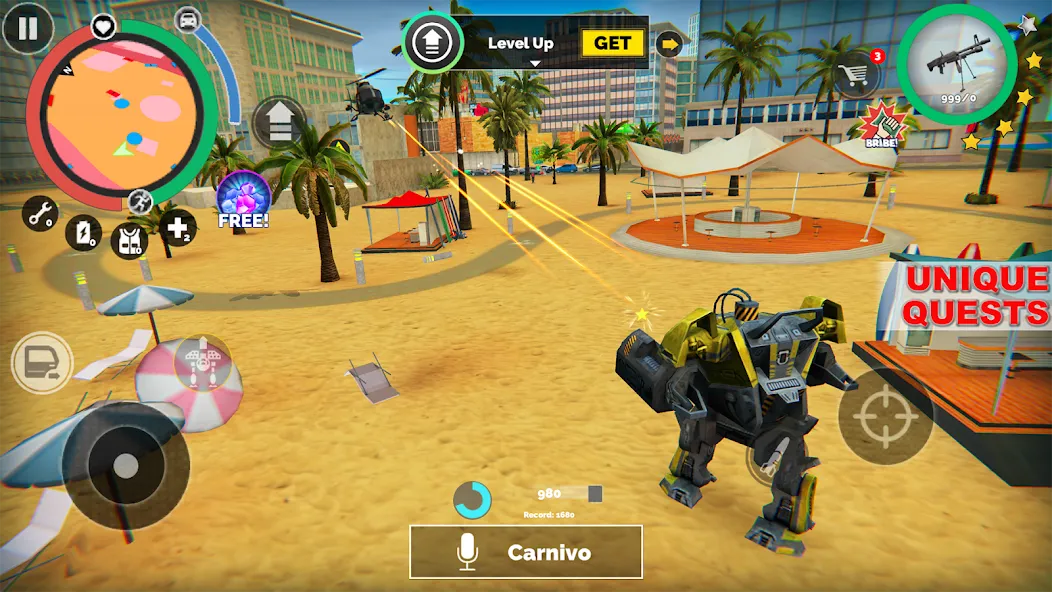 Vegas Crime Simulator (Вегас Криминальный Симулятор) [МОД Много денег] APK Android Screenshot 5