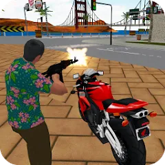 Vegas Crime Simulator (Вегас Криминальный Симулятор) [МОД Много денег] APK Android