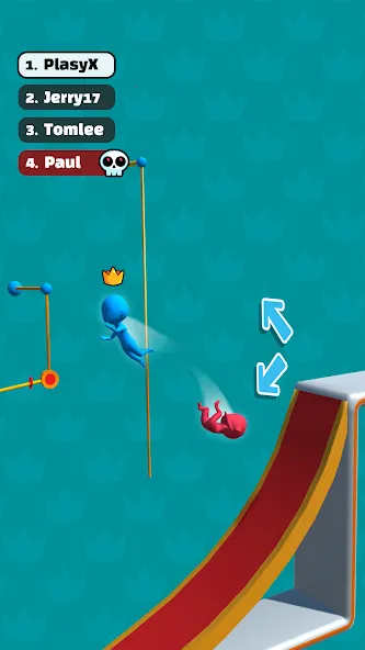 Run Race 3D — Fun Parkour Game (Ран Рейс 3Д) [МОД Много денег] APK Android Screenshot 3