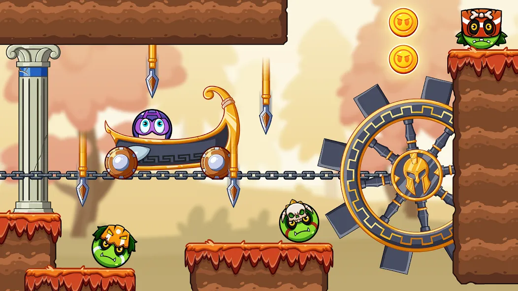 Ball V - Red Boss Challenge (Балл В) [МОД Много денег] APK Android Screenshot 2