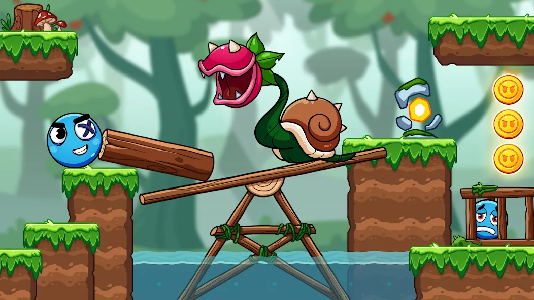 Ball V - Red Boss Challenge (Балл В) [МОД Много денег] APK Android Screenshot 5