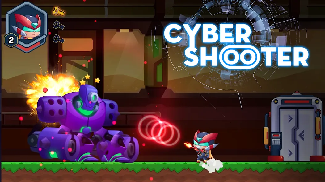 Metal Gun - Cyber Soldier (Метал Ган) [МОД Mega Pack] APK Android Screenshot 3
