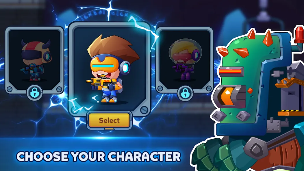 Metal Gun - Cyber Soldier (Метал Ган) [МОД Mega Pack] APK Android Screenshot 5