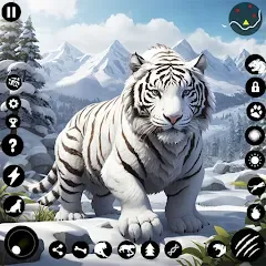 Arctic White Tiger Family Sim [МОД Premium] APK Android