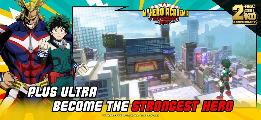 MHA:The Strongest Hero (Эмха) [МОД Mega Pack] APK Android Screenshot 2