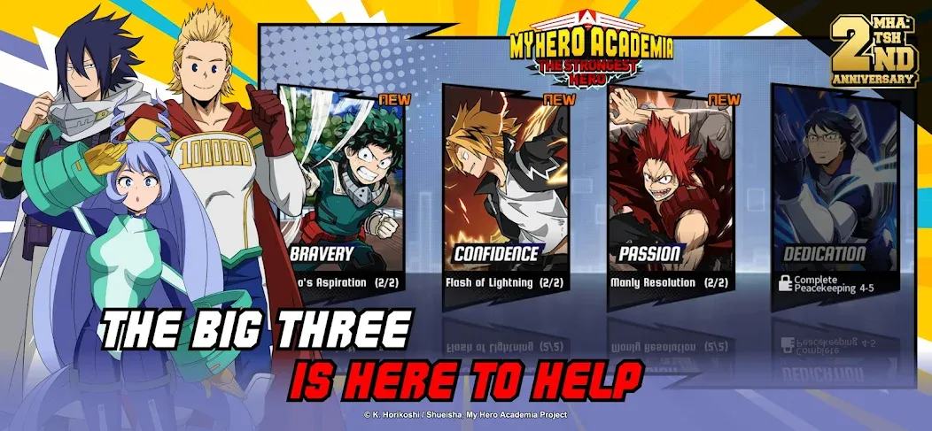MHA:The Strongest Hero (Эмха) [МОД Mega Pack] APK Android Screenshot 4